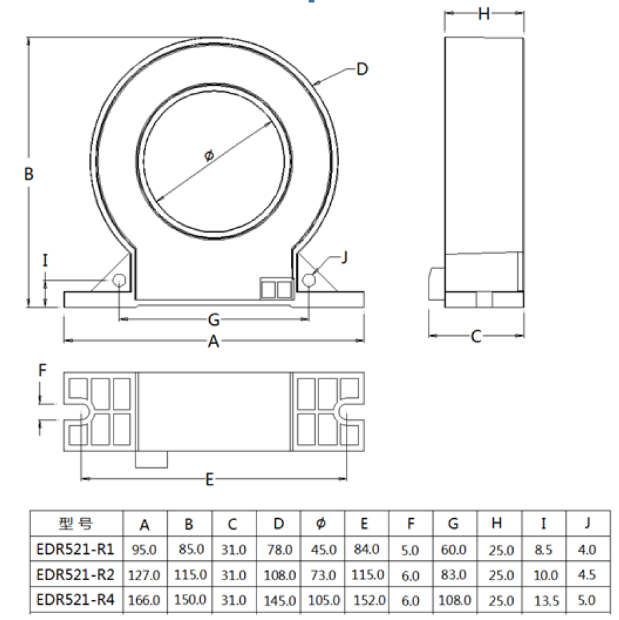 ECM521-G1 组合式电气火灾监控探测器(图11)